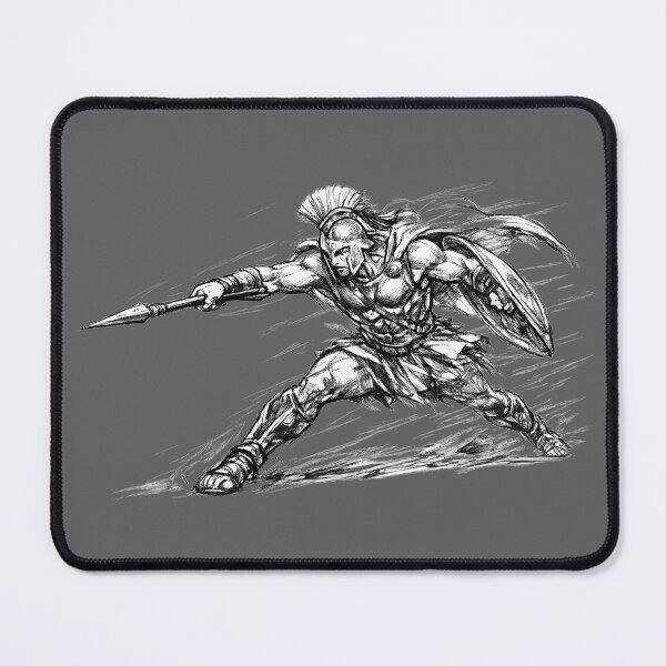 Item preview, Achilles’ Furious Strike – Dynamic Sketch designed and sold by FilBlue.