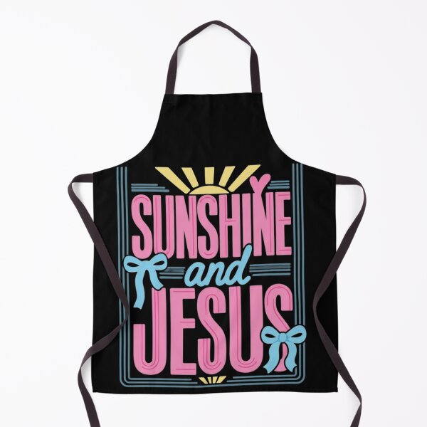 Item preview, Sunshine and Jesus Coquette Bow Cute Christian Aesthetic T-Shirt designed and sold by haitrieuic96.