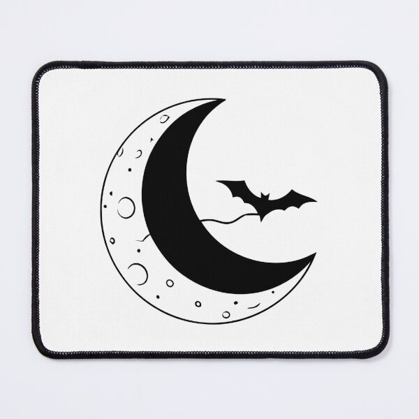 Item preview, Minimalist Crescent Moon Celestial Line Drawing designed and sold by Amir Faysal.