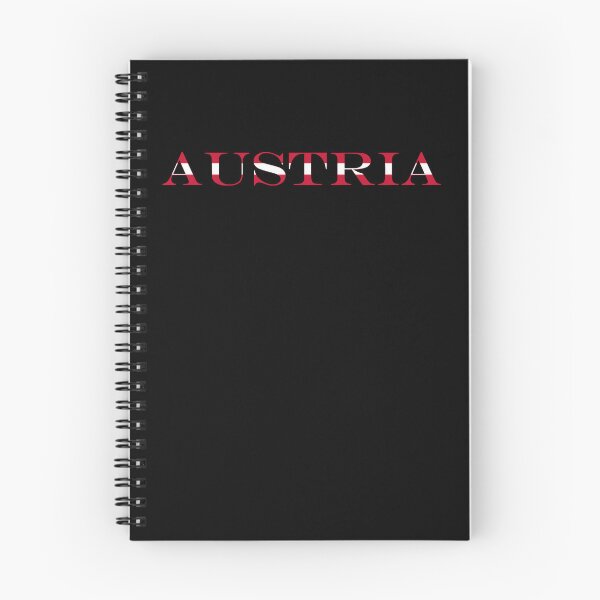 Item preview, Austria Country Name Typography Flag | Austrian Text Inside Flag Design designed and sold by NTGUILTY.