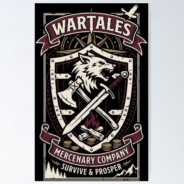 Item preview, Wartales Mercenary Company designed and sold by Gabriela Mihai.