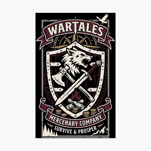 Item preview, Wartales Mercenary Company designed and sold by Gabriela Mihai.