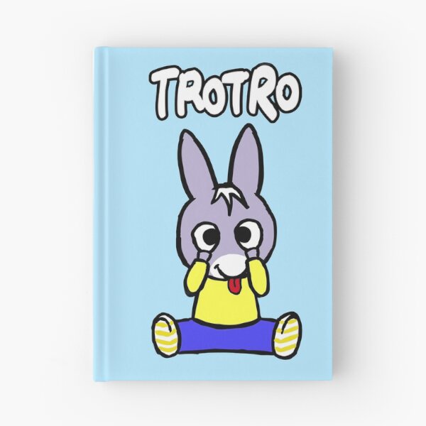 Item preview, TroTro Cute Donkey Character | Playful Learning Adventure | Kids Cartoon Art designed and sold by VZCreativeLab.