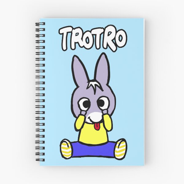 Item preview, TroTro Cute Donkey Character | Playful Learning Adventure | Kids Cartoon Art designed and sold by VZCreativeLab.