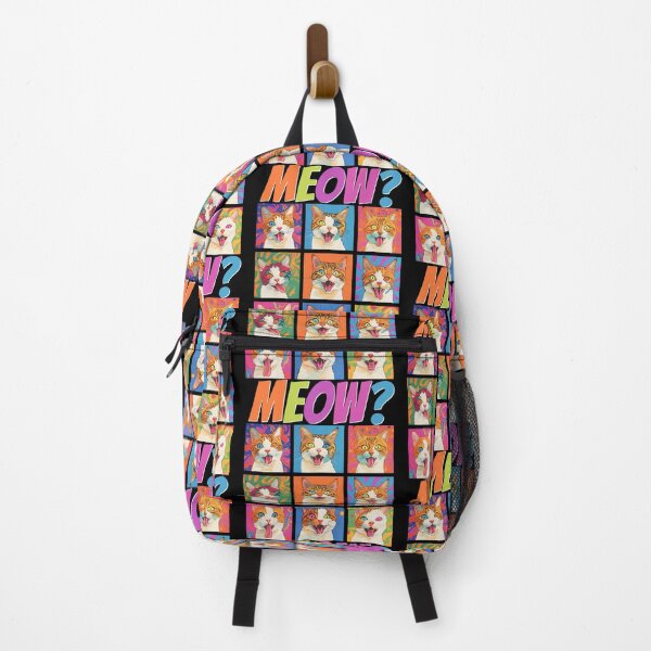 Item preview, Meow? Funny Cats Vintage Pop Art Cat Lovers designed and sold by SecretDicer.