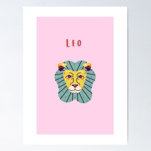 Item preview, Leo, zodiac sign, star sign design, horoscope designed and sold by By The Moon.