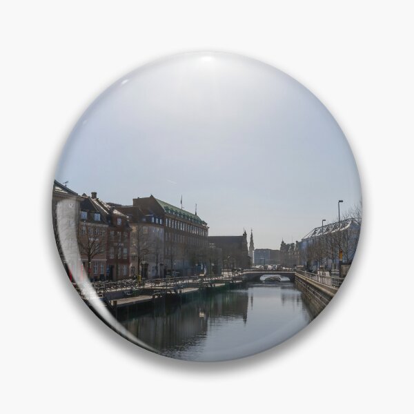 Item preview, Sunlit Canal View from Hojbro Bridge, Copenhagen designed and sold by jrtwynam.