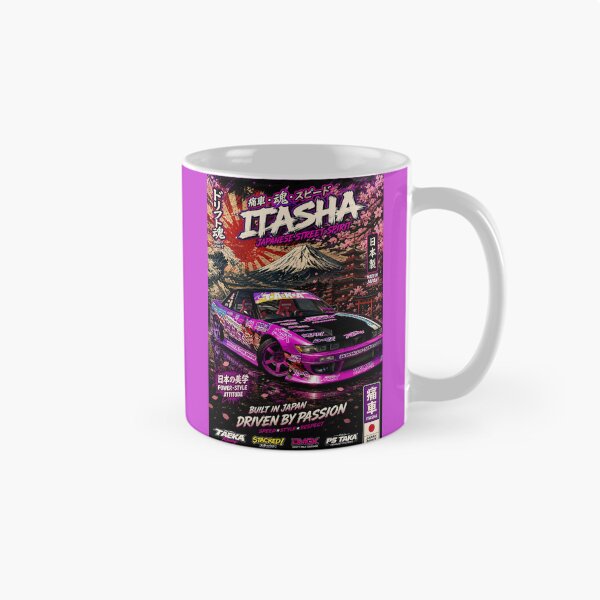 Artikelvorschau, JDM Legends Nissan Silvia S13 Itasha – Japanische Drift-Spirit-Straßenrennkunst entworfen und verkauft von SamuraiJAP.