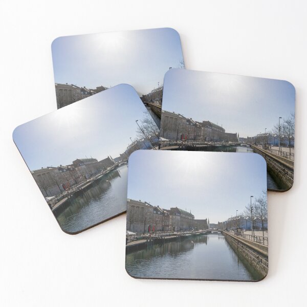 Item preview, Sunlit Canal View from Hojbro Bridge, Copenhagen designed and sold by jrtwynam.