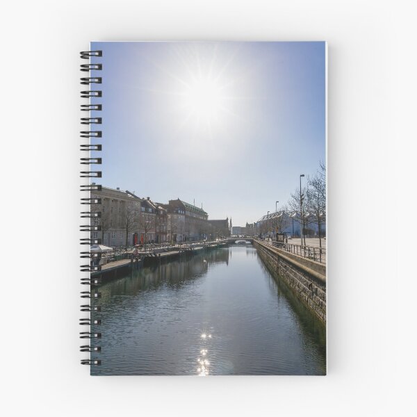 Item preview, Sunlit Canal View from Hojbro Bridge, Copenhagen designed and sold by jrtwynam.