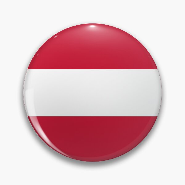 Item preview, Round Austria Flag Icon | Circular Austrian Flag Button Element designed and sold by NTGUILTY.