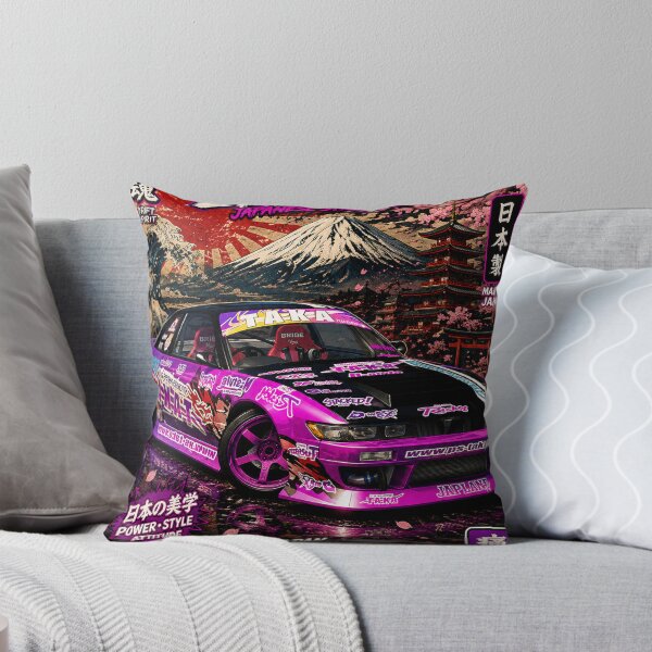 Item preview, JDM Legends Nissan Silvia S13 Itasha – Japanese Drift Spirit Street Racing Art designed and sold by SamuraiJAP.