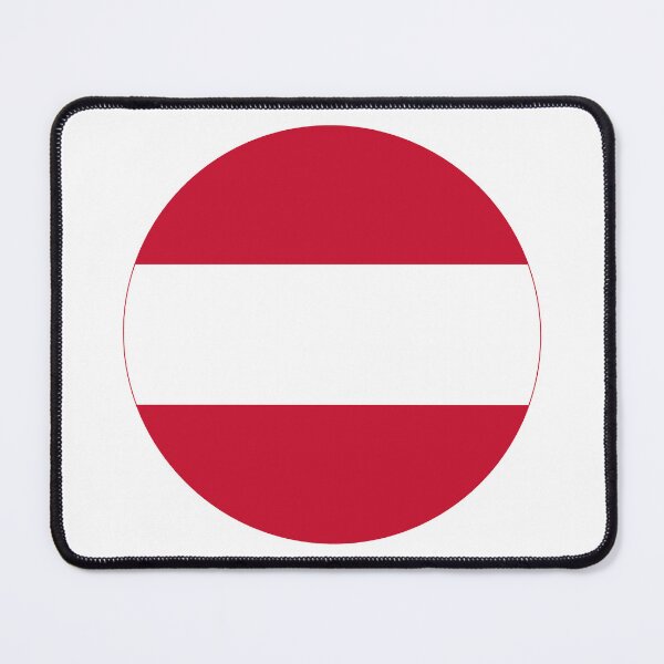 Item preview, Round Austria Flag Icon | Circular Austrian Flag Button Element designed and sold by NTGUILTY.