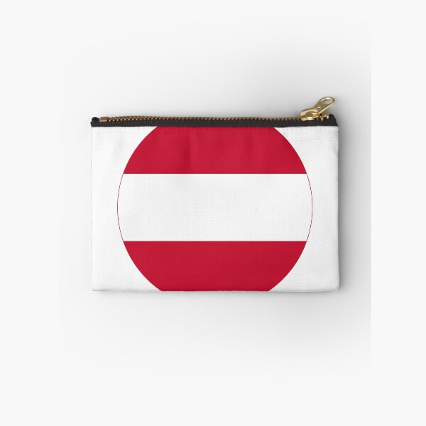 Item preview, Round Austria Flag Icon | Circular Austrian Flag Button Element designed and sold by NTGUILTY.