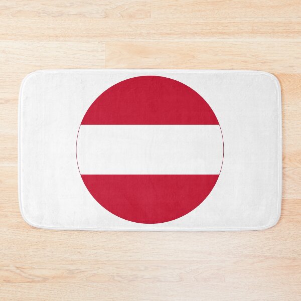 Item preview, Round Austria Flag Icon | Circular Austrian Flag Button Element designed and sold by NTGUILTY.
