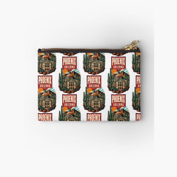 Item preview, Phoenix Arizona USA Vintage Travel Tourism Art designed and sold by TravelersGems.