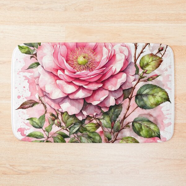 Item preview, Wild Rose Watercolor Painting designed and sold by RawNaturePrints.