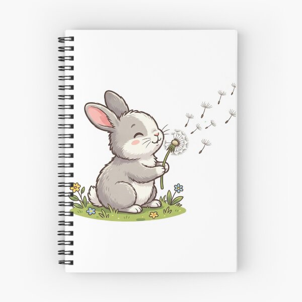 Item preview, Bunny Blowing Dandelion Wish designed and sold by YNAMREG.