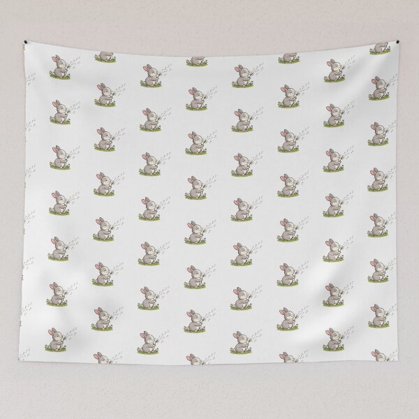 Item preview, Bunny Blowing Dandelion Wish designed and sold by YNAMREG.