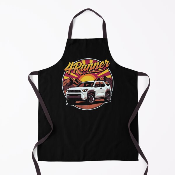 Item preview, Retro Sunset Style 6th Gen 4Runner Off Road Overlanding [Black Shirt Only] designed and sold by Off-Road-Zone.