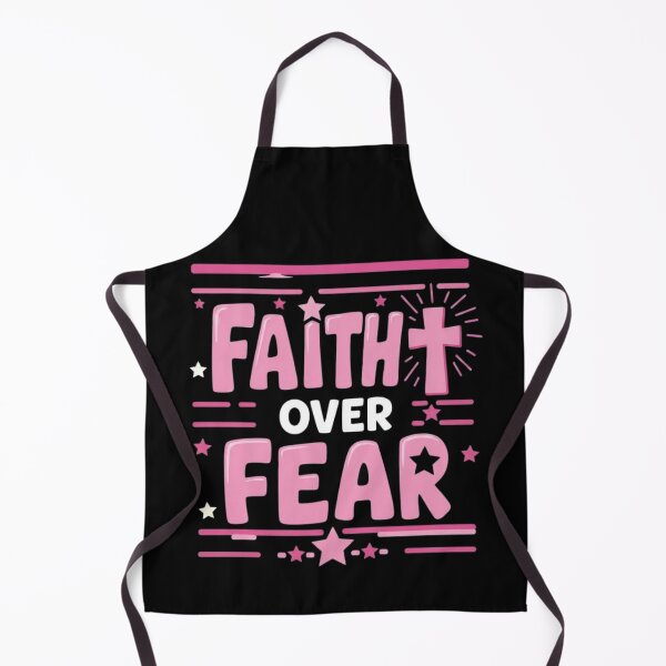 Item preview, Cute Preppy Faith Over Fear Pink Bubble Letters Christian Cross designed and sold by haitrieuic96.