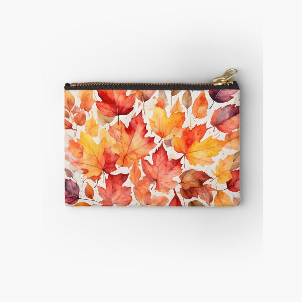 Item preview, Autumn Leaves Watercolor Painting designed and sold by RawNaturePrints.