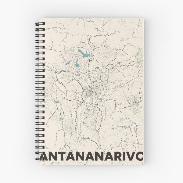 Item preview, Antananarivo Map designed and sold by MapsNerd.