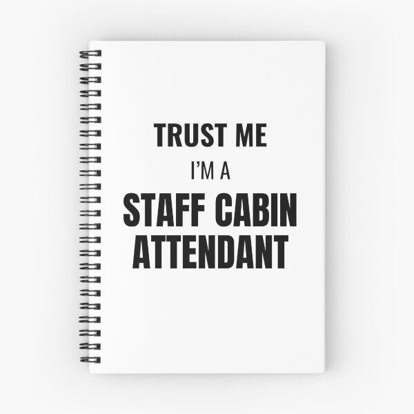 Item preview, Trust Me I'm a Staff Cabin Attendant (Black) designed and sold by ShipCrewNation.