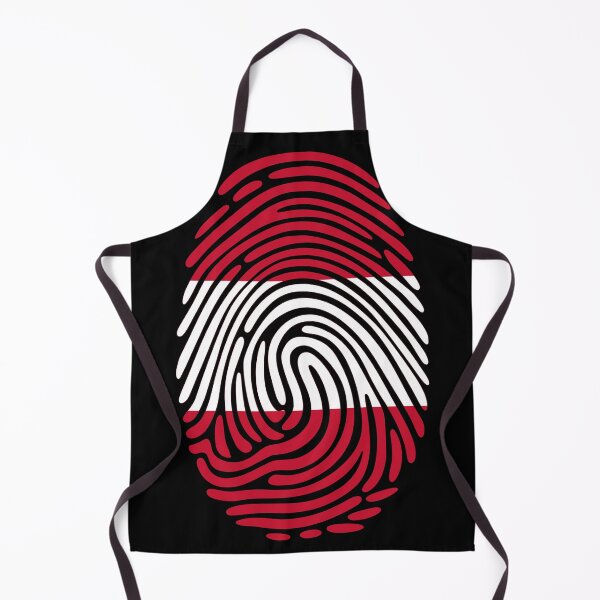 Item preview, Austria Flag Fingerprint Identity | Austrian DNA Heritage Graphic designed and sold by NTGUILTY.