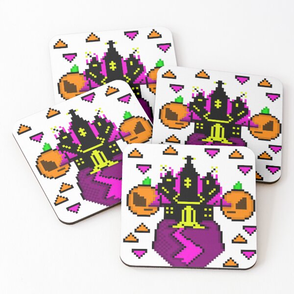 Item preview, Haunted Mansion Pumpkin Castle Retro Halloween designed and sold by RetroRlx.