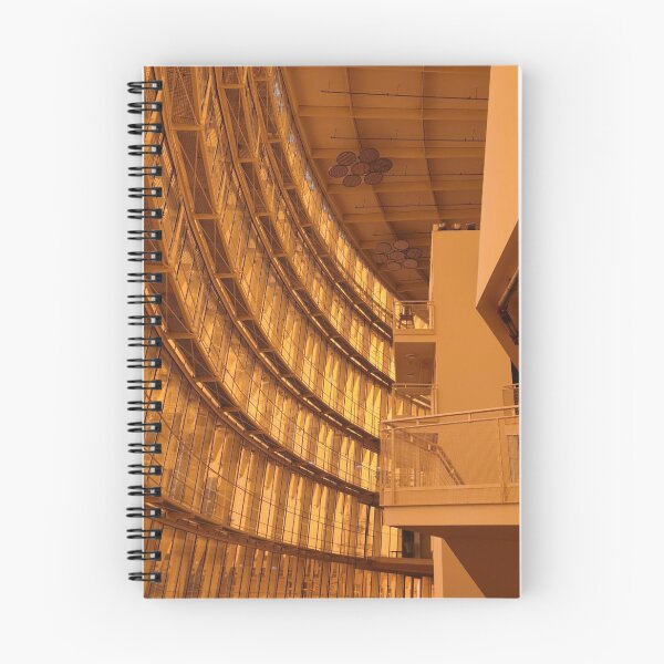Item preview, Golden Building Interior Photograph designed and sold by CamilasPrints.