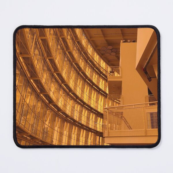 Item preview, Golden Building Interior Photograph designed and sold by CamilasPrints.