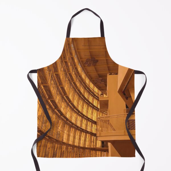 Item preview, Golden Building Interior Photograph designed and sold by CamilasPrints.