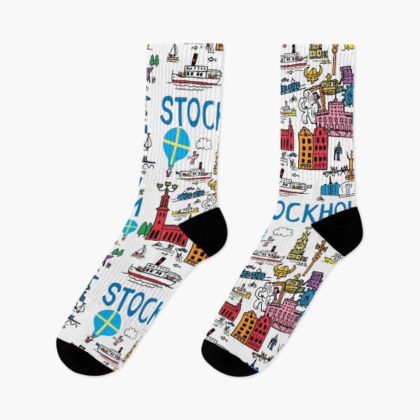 Item preview, Stockholm, Sweden designed and sold by Traveldrawings.