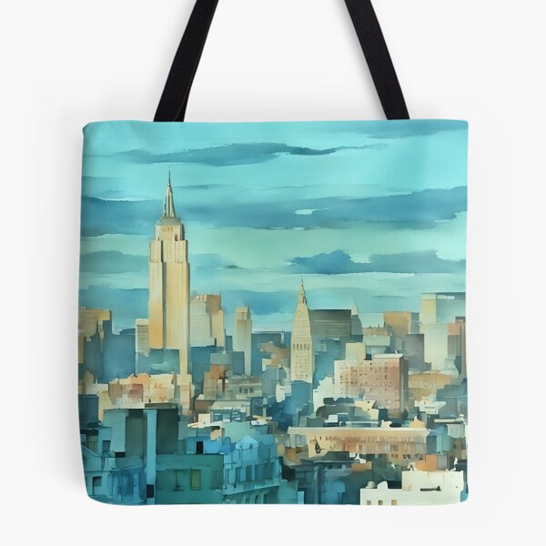 Item preview, Sunset on the Empire State designed and sold by RCWatercolours.