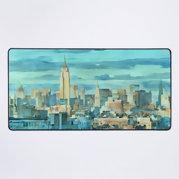 Item preview, Sunset on the Empire State designed and sold by RCWatercolours.