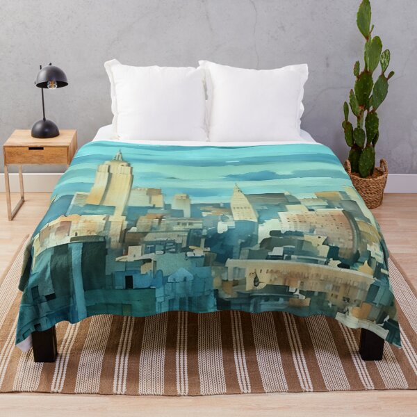 Item preview, Sunset on the Empire State designed and sold by RCWatercolours.