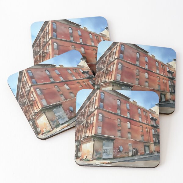 Item preview, Redbricks in Harlem designed and sold by RCWatercolours.