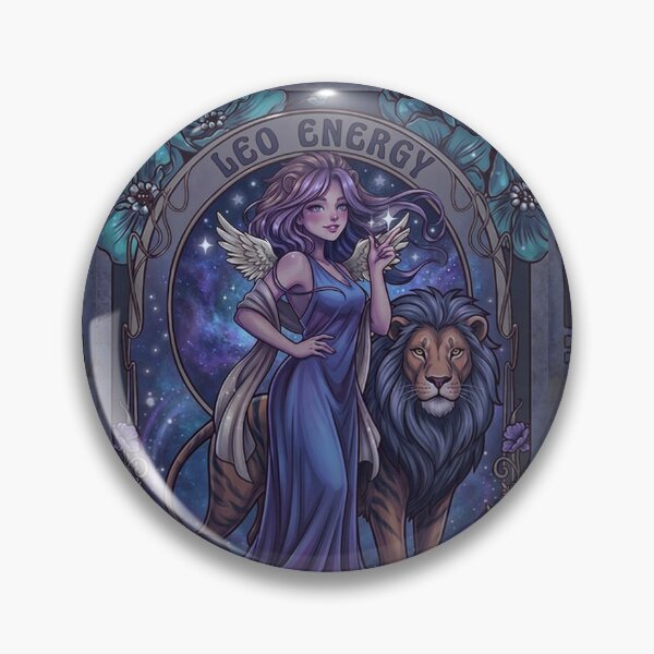 Item preview, Leo Zodiac Goddess Art Print | Leo Energy Celestial Lion Fantasy | Dark Astrology Anime Illustration | Horoscope Wall Art | Art Nouveau Zodiac Decor | Leo Birthday Gift designed and sold by RSDigitalPrintDesign.