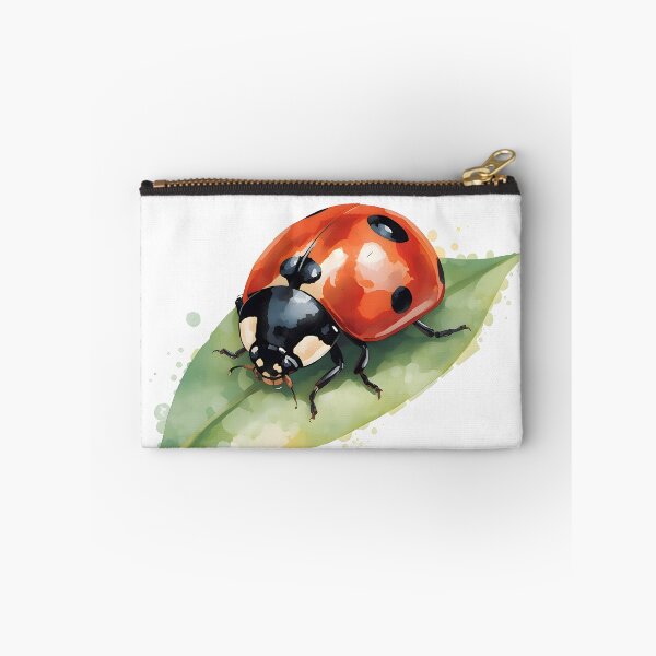 Item preview, Ladybug Watercolor Painting designed and sold by RawNaturePrints.