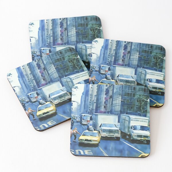 Item preview, Trucks and Taxis designed and sold by RCWatercolours.