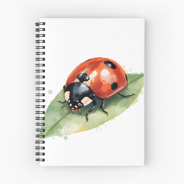 Item preview, Ladybug Watercolor Painting designed and sold by RawNaturePrints.