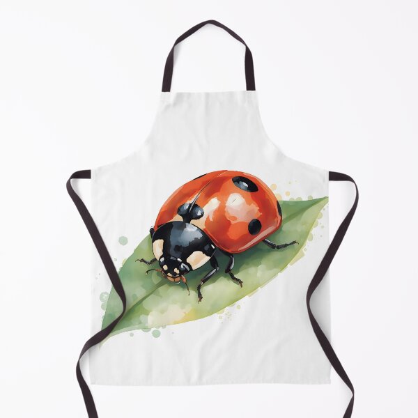 Item preview, Ladybug Watercolor Painting designed and sold by RawNaturePrints.