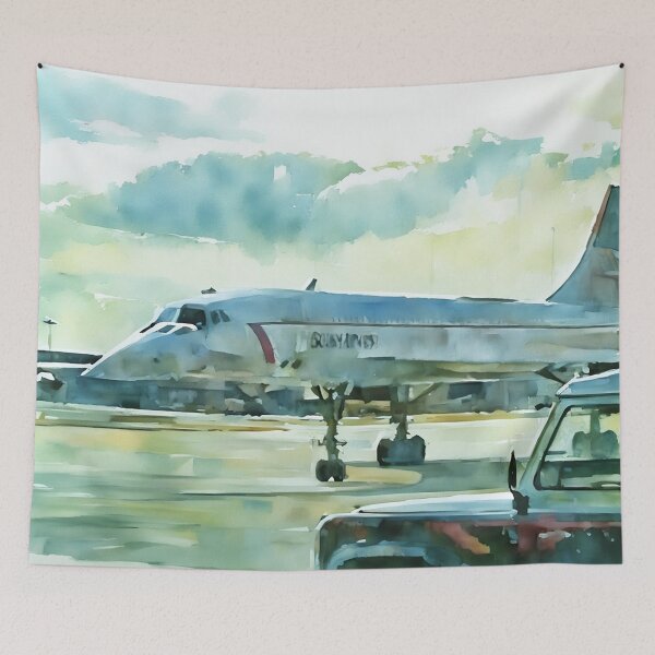 Item preview, White Swan Arrival designed and sold by RCWatercolours.