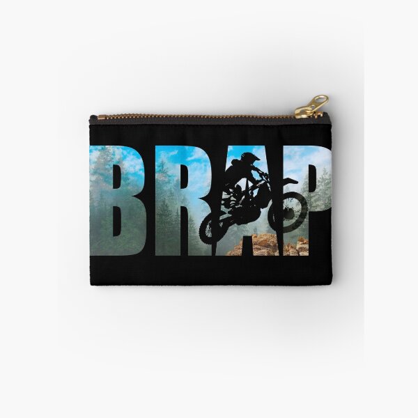 Artikelvorschau, Motocross Dirt Bike Fahrer und Fans Brap Geschenke entworfen und verkauft von Shoppy Vista.