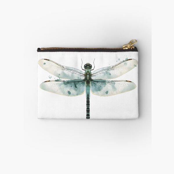 Item preview, Blue Dragonfly Watercolor Painting designed and sold by RawNaturePrints.