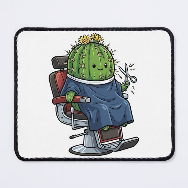 Item preview, Cactus Getting a Haircut designed and sold by YNAMREG.