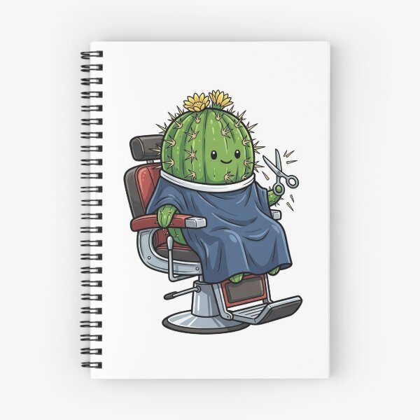 Item preview, Cactus Getting a Haircut designed and sold by YNAMREG.