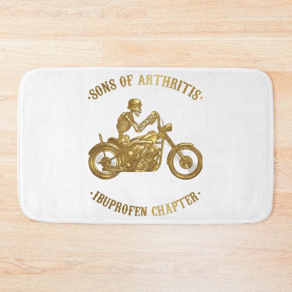 Item preview, Sons Of Arthritis Ibuprofen Chapter Gold Biker Parody designed and sold by Macias123.
