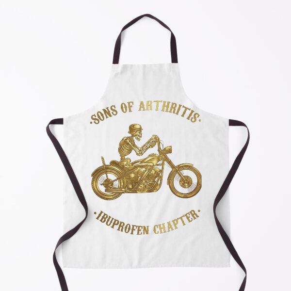 Item preview, Sons Of Arthritis Ibuprofen Chapter Gold Biker Parody designed and sold by Macias123.